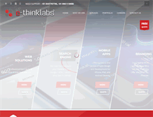 Tablet Screenshot of ethinklabs.com